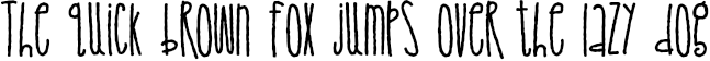 Example 3 of  Font