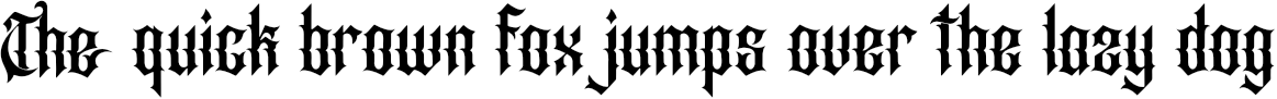 Example 1 of  Font