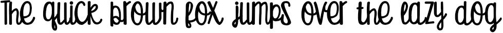 Example 3 of  Font