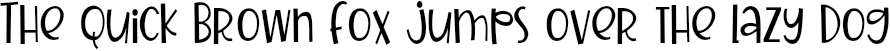 Example 5 of  Font