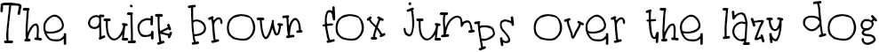 Example 4 of  Font
