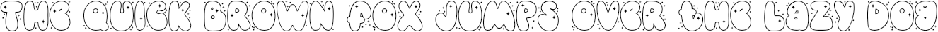 Example 3 of  Font