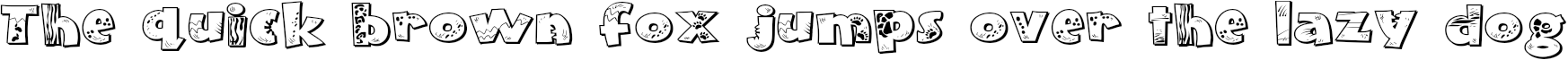 Example 4 of  Font