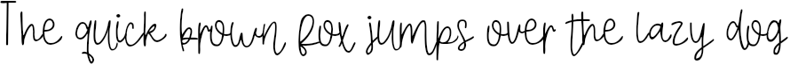 Example 2 of  Font