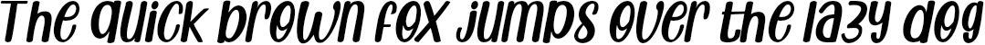 Example 21 of  Font