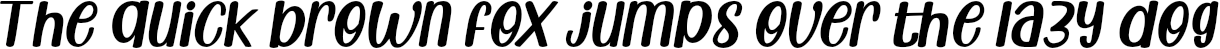 Example 25 of  Font