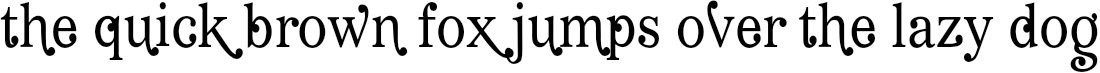 Example 1 of  Font