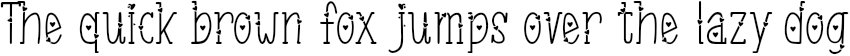 Example 1 of  Font