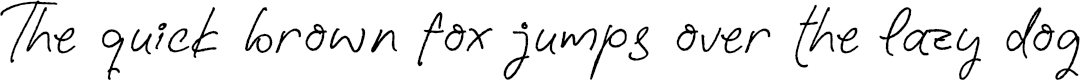 Example 2 of  Font
