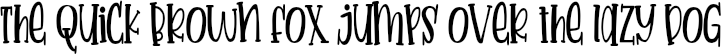 Example 4 of  Font