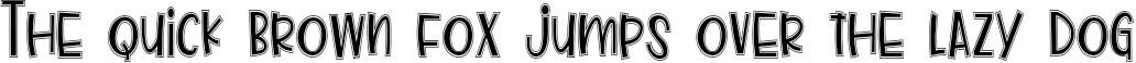 Example 5 of  Font