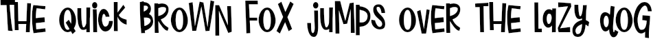 Example 4 of  Font