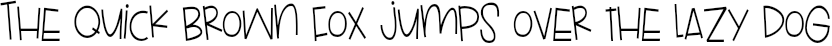 Example 6 of  Font