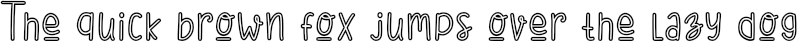 Example 2 of  Font