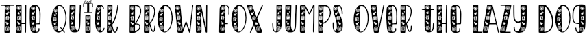 Example 1 of  Font