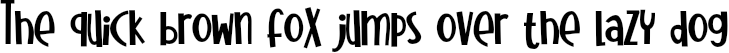 Example 2 of  Font