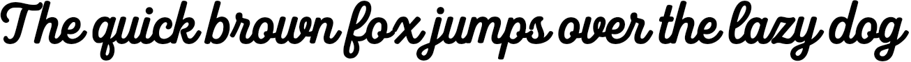 Example 2 of  Font