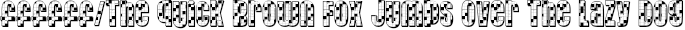 Font preview for Crosswords