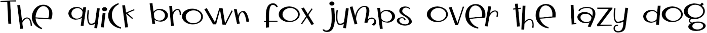 Example 3 of  Font