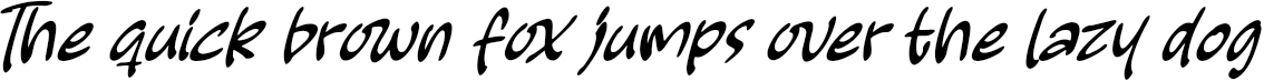 Example 2 of  Font