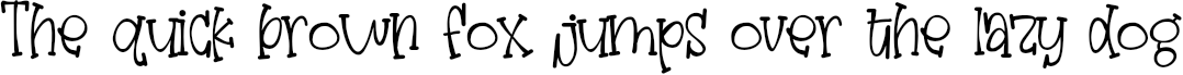 Example 1 of  Font