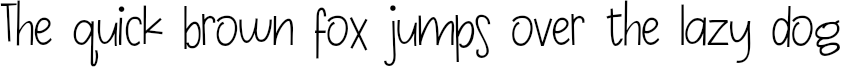 Example 3 of  Font