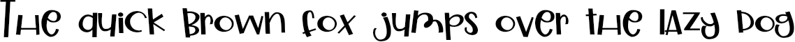 Example 7 of  Font