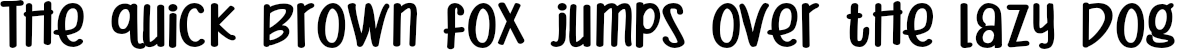 Example 1 of  Font