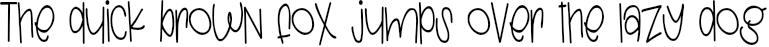Example 7 of  Font