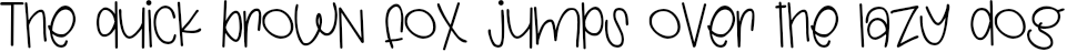 Example 3 of  Font