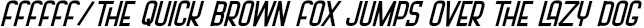 MetroStackz-Italic preview for Metro Stackz Condensed Bold Display