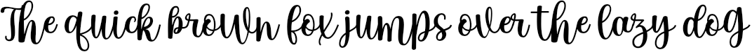 Example 1 of  Font