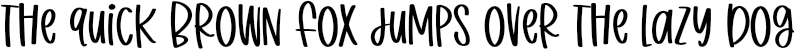 Example 1 of  Font