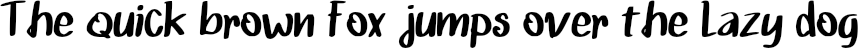 Example 1 of  Font
