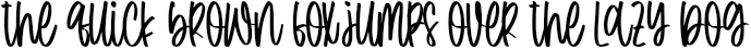 Example 2 of  Font