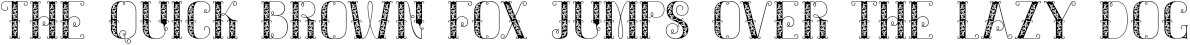 Example 6 of  Font