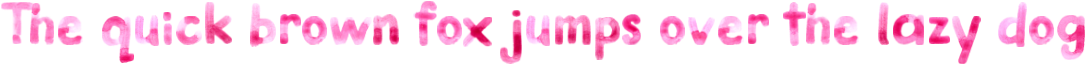 Example 1 of  Font