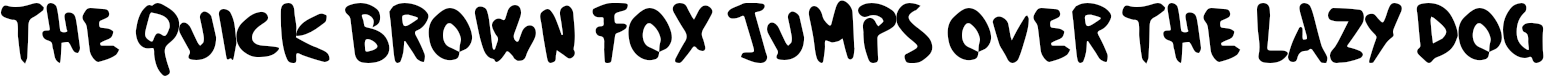 Example 1 of  Font