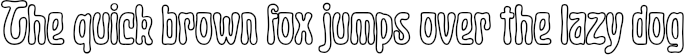 Example 5 of  Font