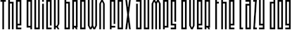 Example 2 of  Font