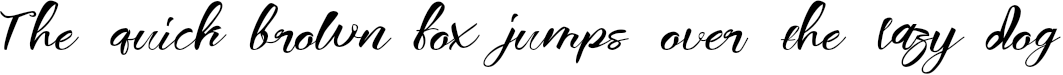 Example 1 of  Font