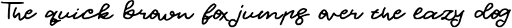 Example 1 of  Font