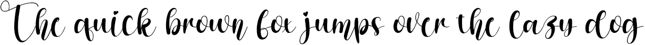 Example 1 of  Font
