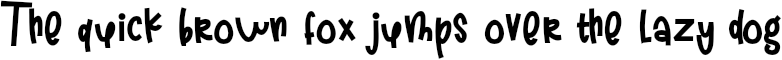 Example 2 of  Font