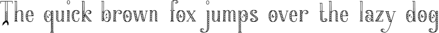Example 1 of  Font