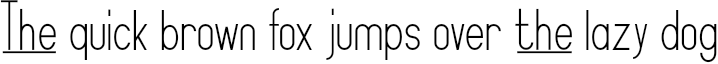 Example 2 of  Font