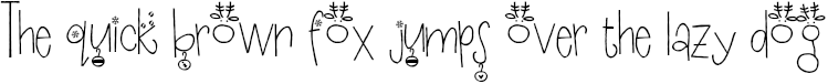 Example 1 of  Font