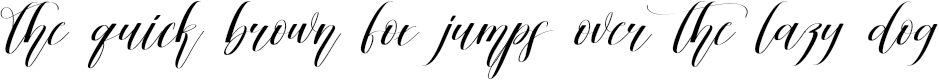Example 1 of  Font