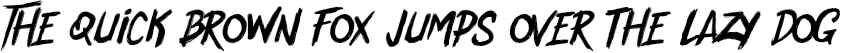 Example 1 of  Font