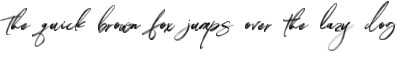 Example 1 of  Font